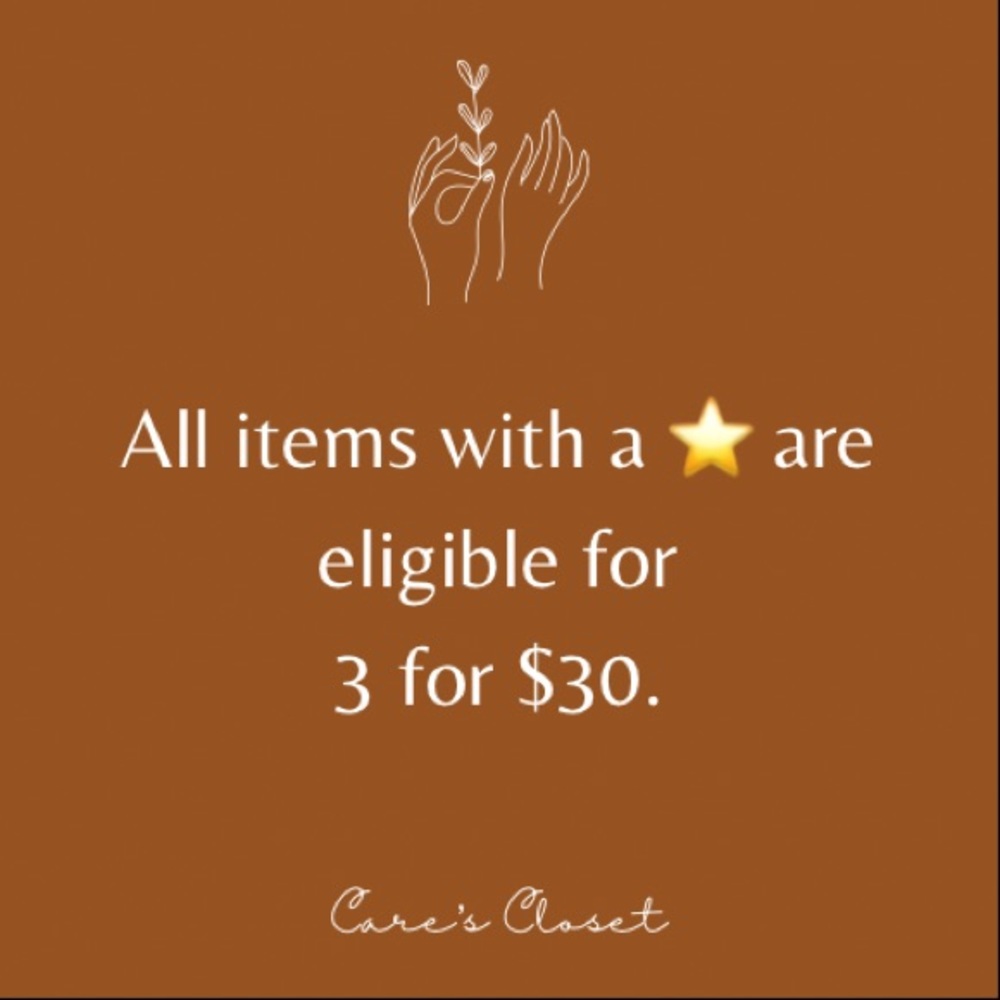 3 FOR $30